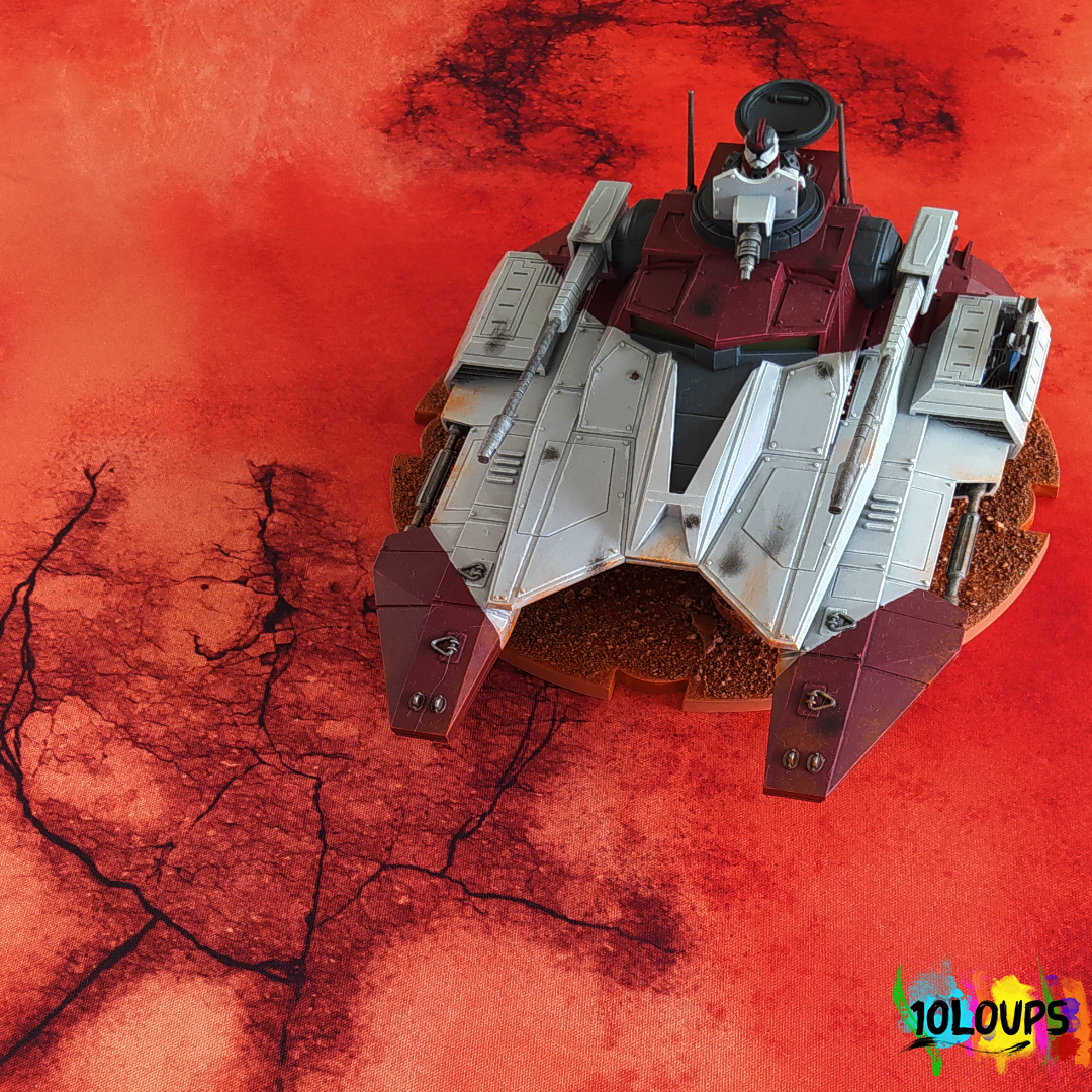 Battlemats - 60 x 44 - Double side Marquage