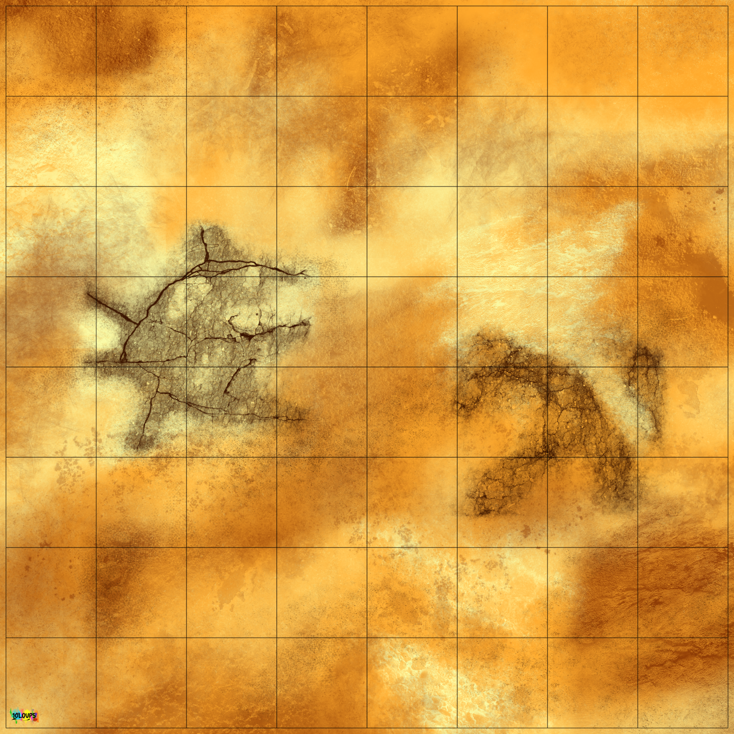 Battlemats - 60x60 cm - Compatible Halo : Flashpoint